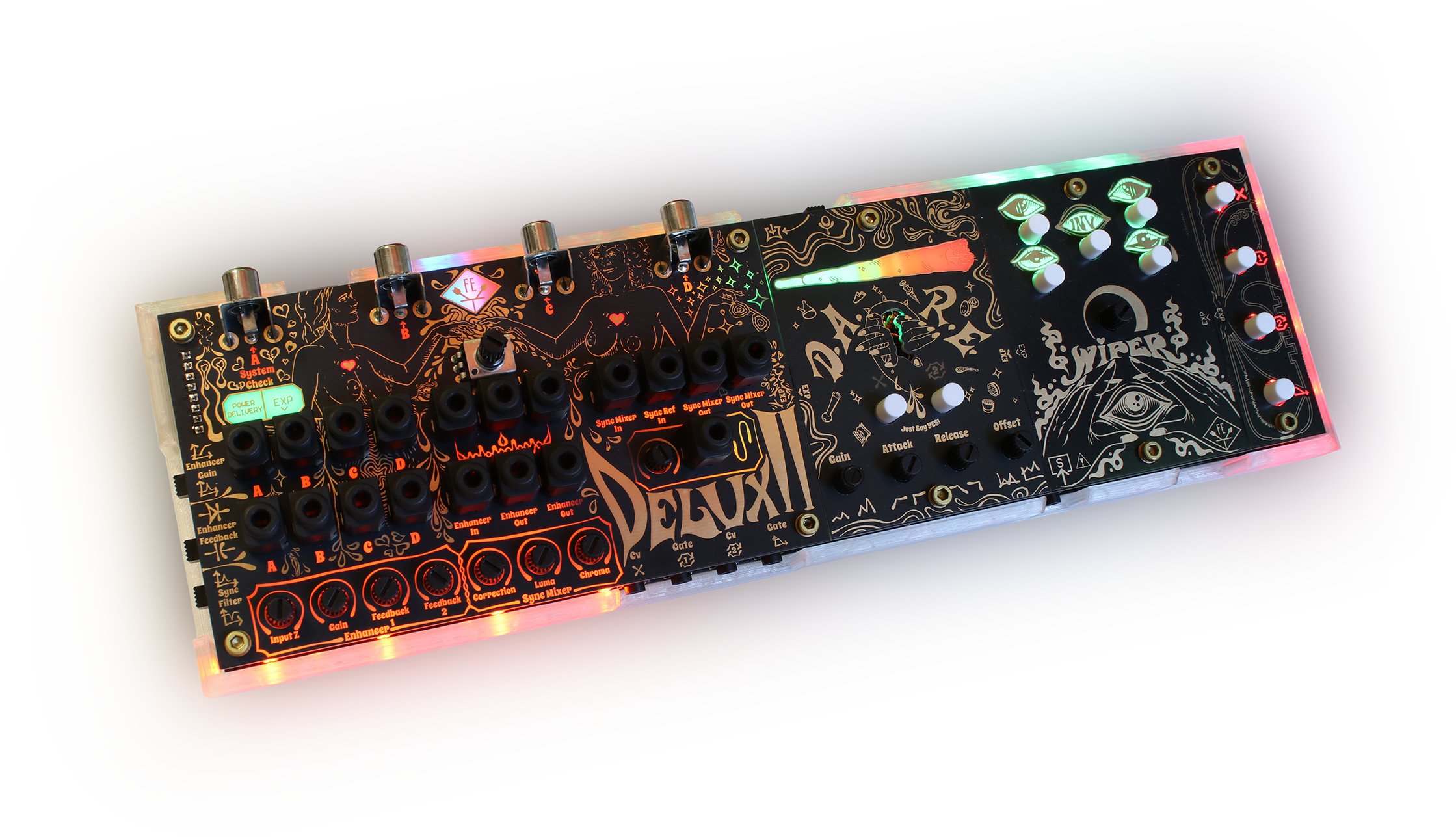 D.A.R.E. installed on a MisMatcher Delux II